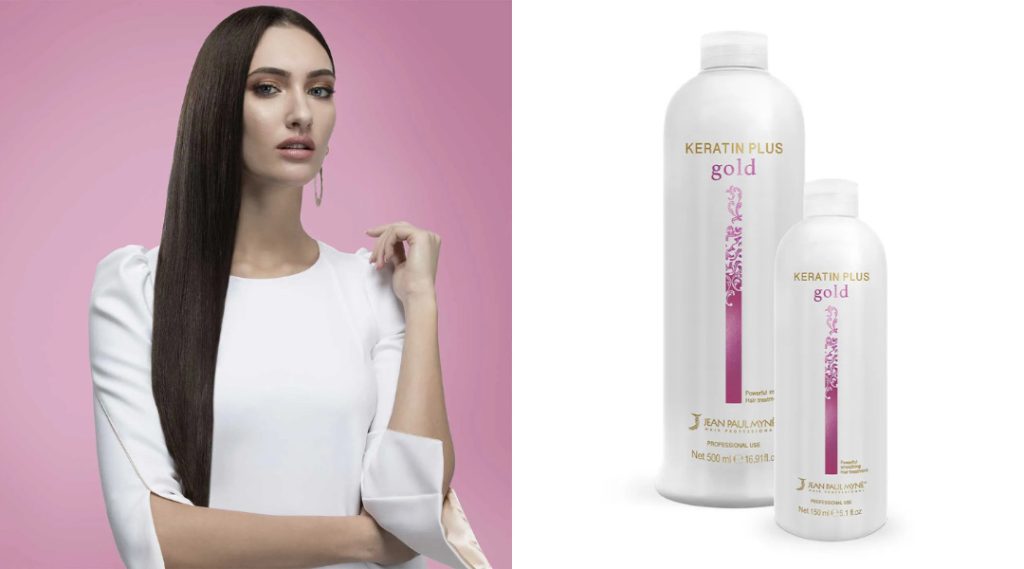 Modelka Keratin Plus Gold